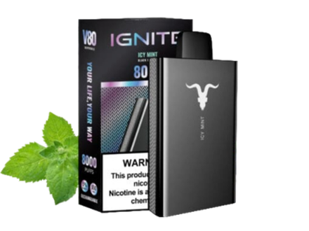 Ignite V80 Icy mint - ледяная мята 8000 затяжек 20мг (2%)