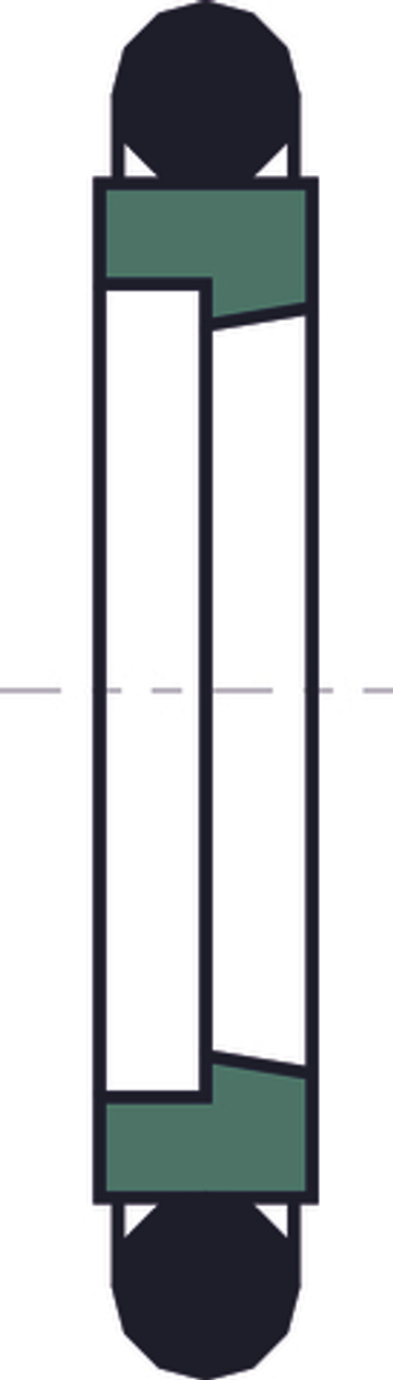 Штоковое уплотнение XB 440x464x8.1 ASTON