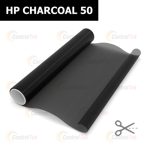 Пленка тонировочная металлизированная HP CHARCOAL 50 ControlTek, на отрез (ширина рулона 1,524 м.)