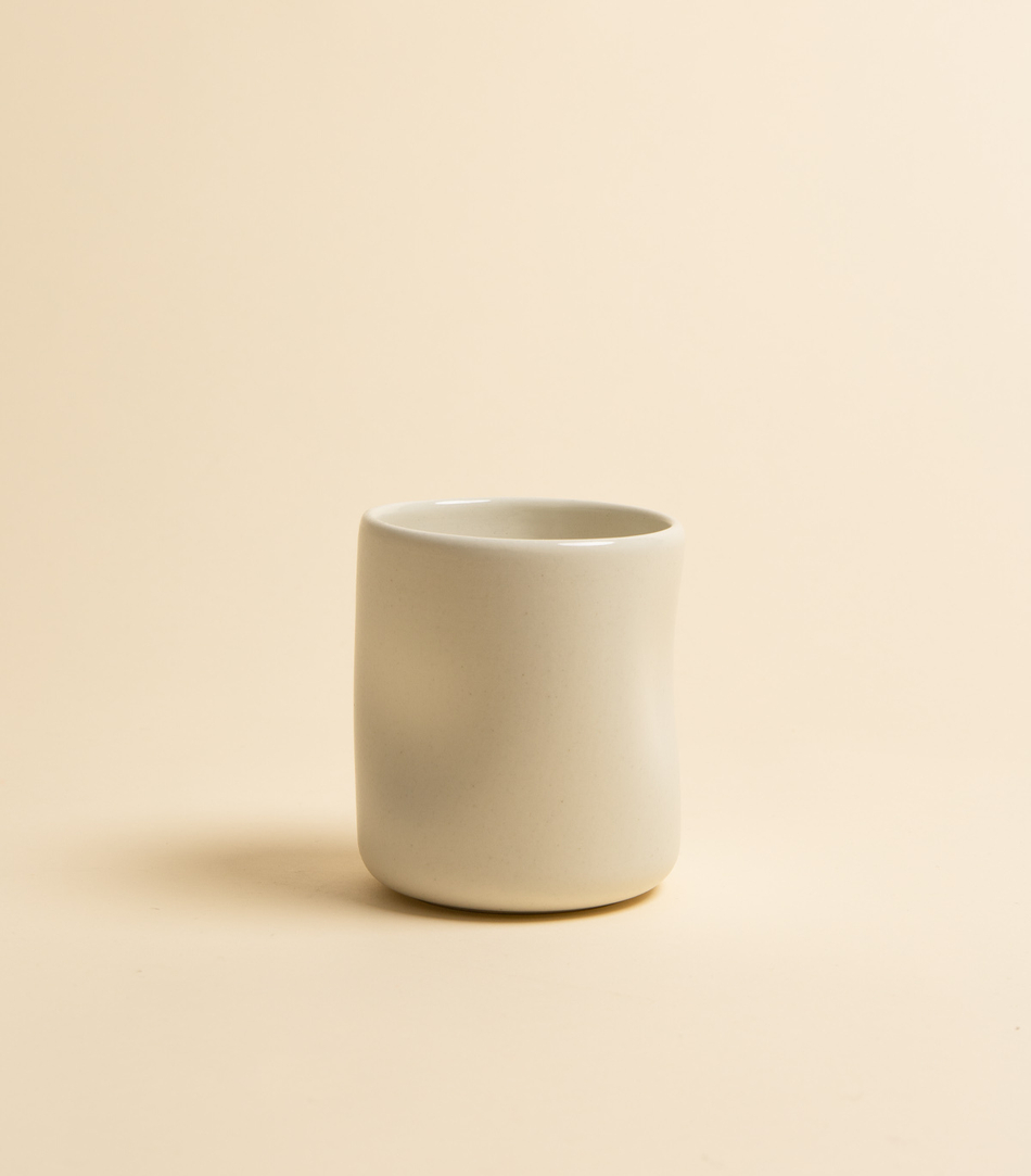 Стакан – Мятый, белый | SALOEV