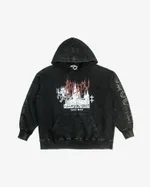 Худи Creepy Clothing Готический черный