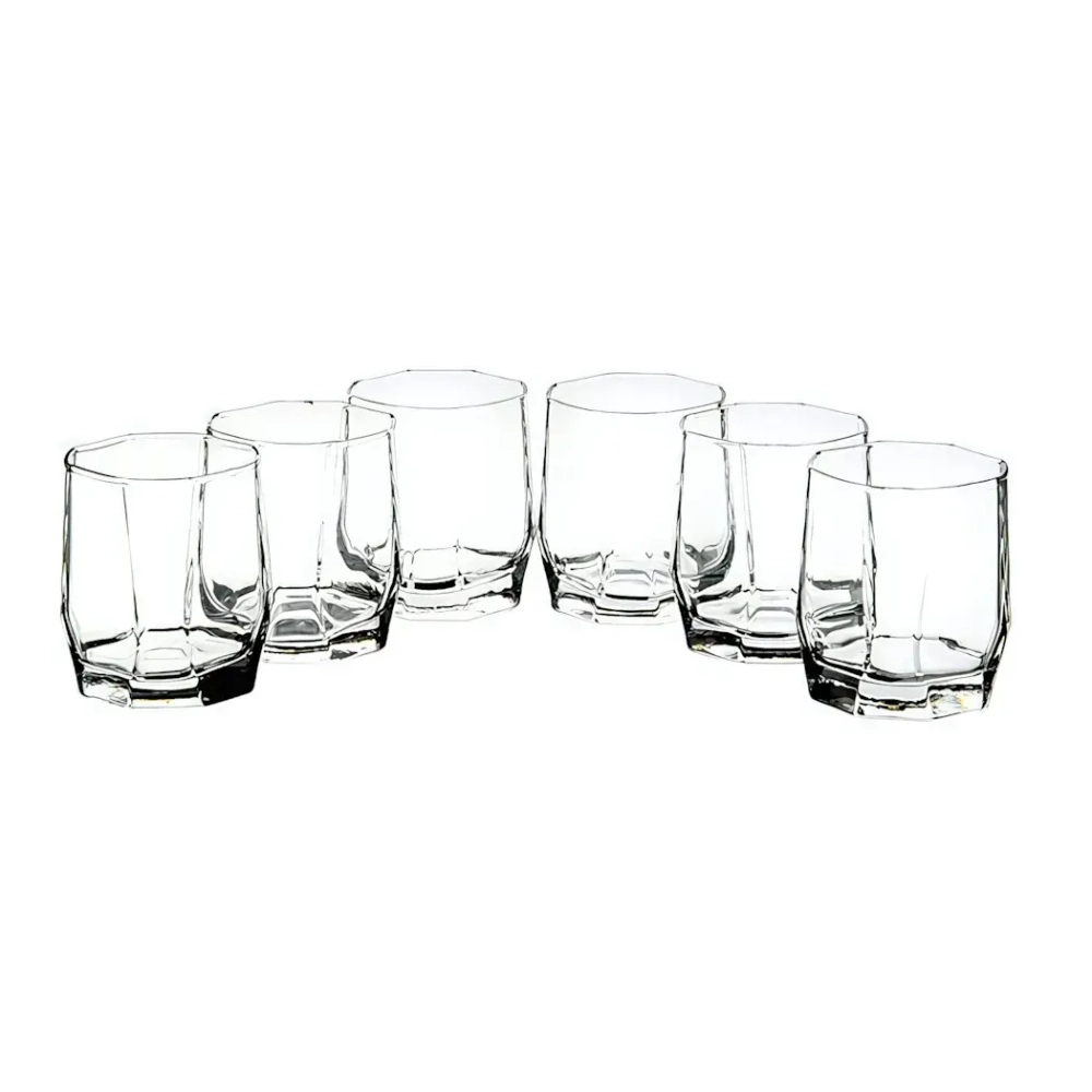 Набор стаканов для виски 6шт 195мл «Хисар» 42856B