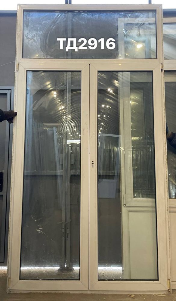 Дверь Пластиковая Б/У 276(в) х 149(ш) Штульповая (Балконный блок)