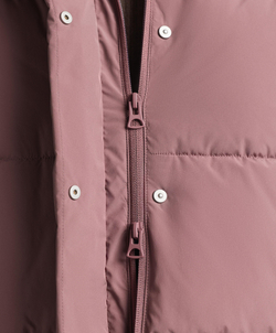 Oysho Водоотталкивающая утепленная куртка Primaloft®, фиолетово-розовый