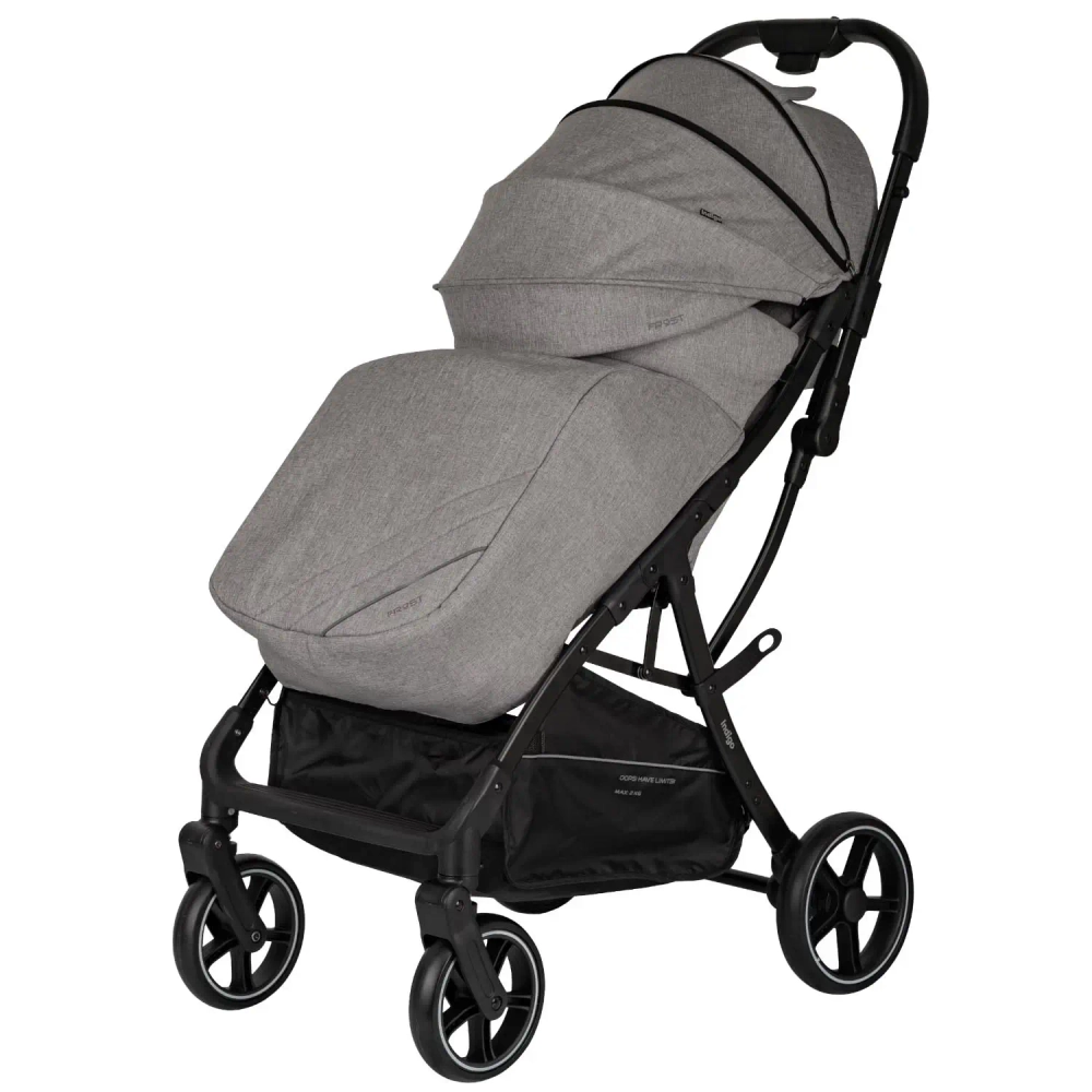 Коляска прогулочная Indigo FROST (серый)