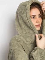 Толстовка плюшевая с капюшоном