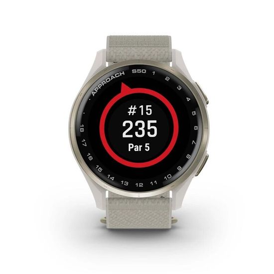 Умные часы Garmin Approach S50 Creme Gold