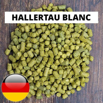 Хмель "Hallertau Blanc" (Германия) 2024г, 10.7%, 50г