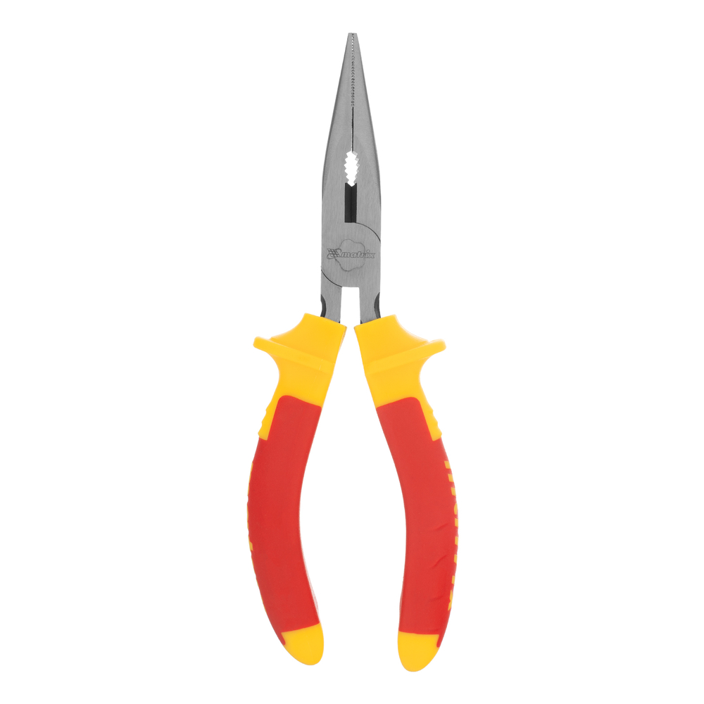 Длинногубцы прямые Insulated, 160 мм, двухкомпонентные рукоятки Matrix Professional