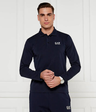 Поло EA7 - темно-синий(8NPF15 PJVQZ)