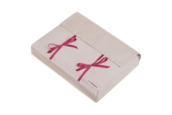 Плед шерстяной 140х200 и саше лаванды Luxberry Lord бежевый