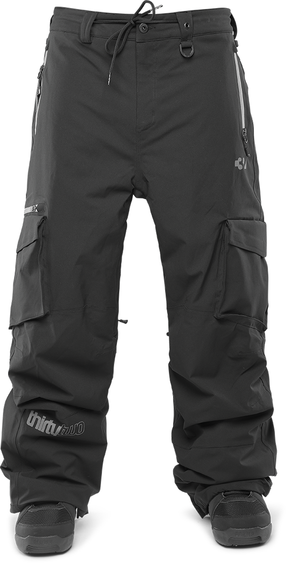 THIRTYTWO МУЖСКИЕ БРЮКИ, ЧЕРНЫЙ