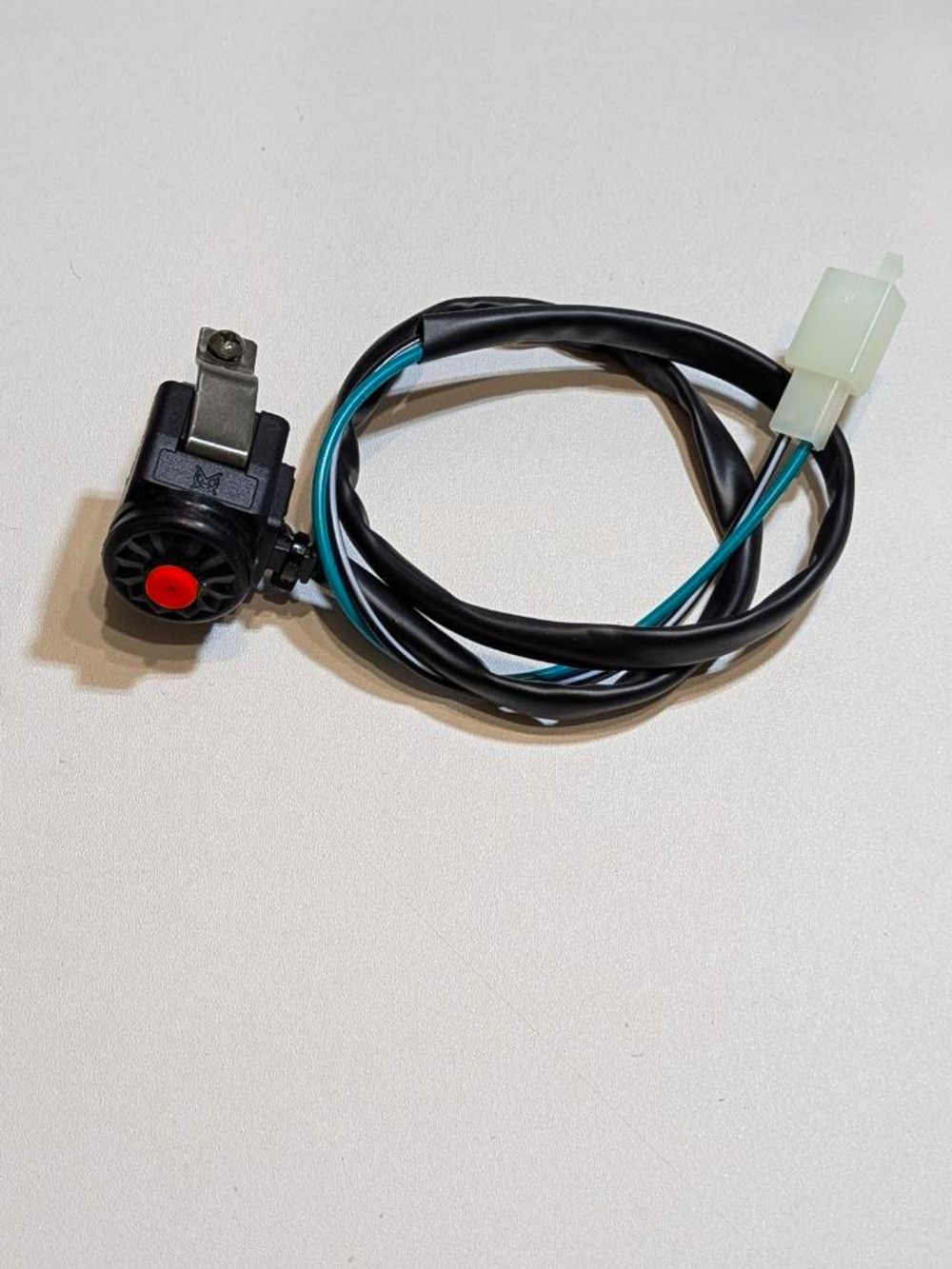 Кнопка выключения двигателя для мотоцикла эндуро, питбайк круглая красная