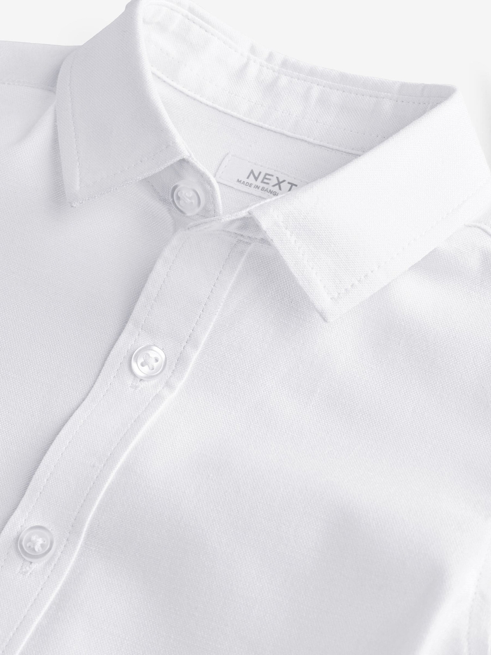 Рубашка с коротким рукавом для мальчика Next E32-648, Белый