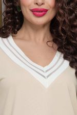 Платье Свобода движения (бежевое) П13324-7М LT Collection