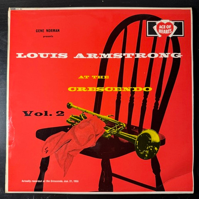Louis Armstrong ‎– At The Crescendo Vol. 2 (Англия 1965г.)