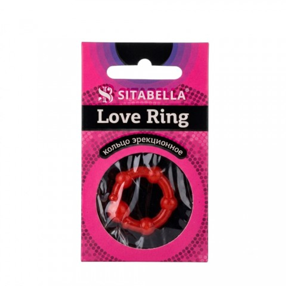 Кольцо для эрекции Sitabella Love Ring 1, латексное, D27 мм