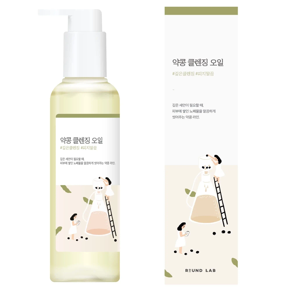 Гидрофильное масло с экстрактом соевых бобов ROUND LAB Soybean Cleansing Oil 200 мл
