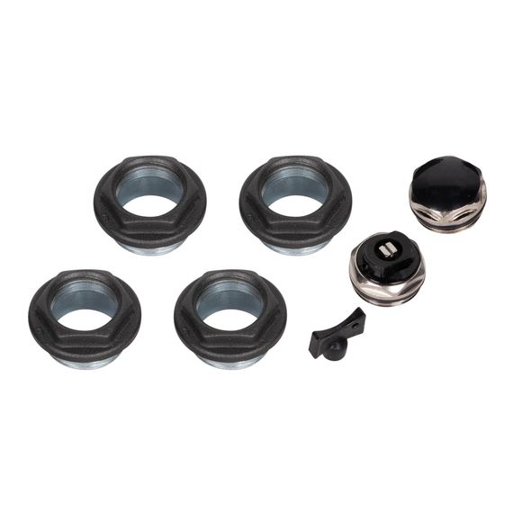 Комплект монтажный Royal Thermo 1”х 3/4quot; черный