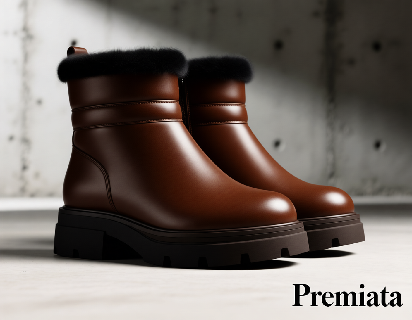 Ботинки на платформе Premiata