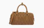 Сумка Miu Miu Matelassé Nappa Leather Mini Arcadie Bag "Caramel"