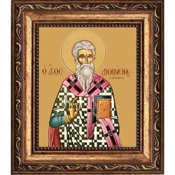 Дионисий Ареопагит Апостол от 70-ти, Афинский, епископ. Икона на холсте
