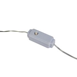 ULD-S1000-250-DTA WHITE IP20 DEWDROP Гирлянда светодиодная Роса. 10м. 250 светодиодов. Белый свет. Провод прозрачный. ТМ Uniel