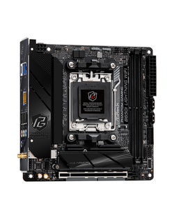 Материнская плата ASROCK B650I LIGHTNING WIFI, AM5, B650, 2*DDR5, HDMI, 2xSATA3 6.0, M.2 Socket, RAID, USB 3.2, USB 2.0, Type-C, mITX