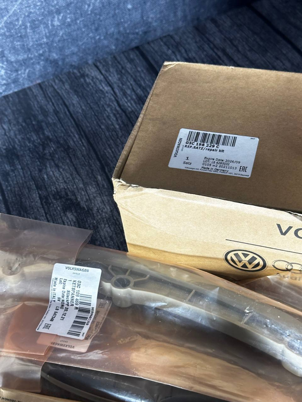 Комплект цепи ГРМ VAG 1.4TSI CAXA