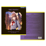 Комплект предметных тетрадей А5 48л., 10 предметов, со справ матер, скрепка, мелов. картон (стандарт), блок офсет, Alingar "Anime style"