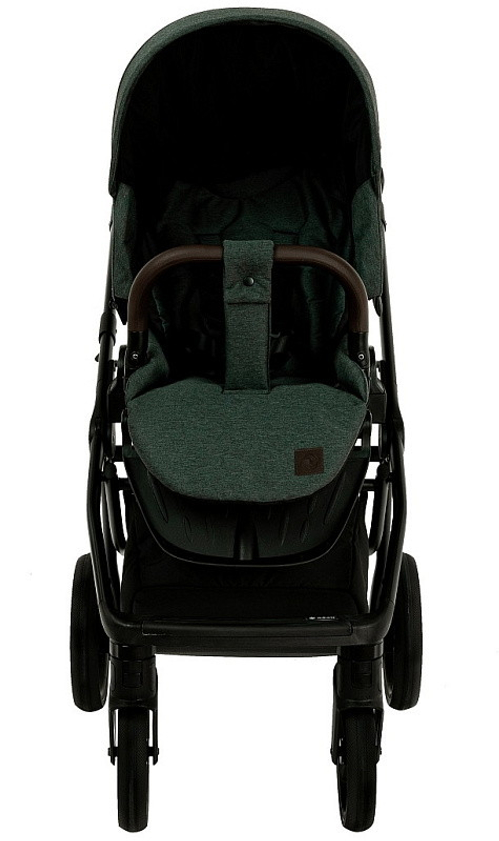 Детская коляска Roan Esso 3 в 1 с автокреслом Tutis Elo Lux EduSky Black ESS113/1 Dark Green/Black