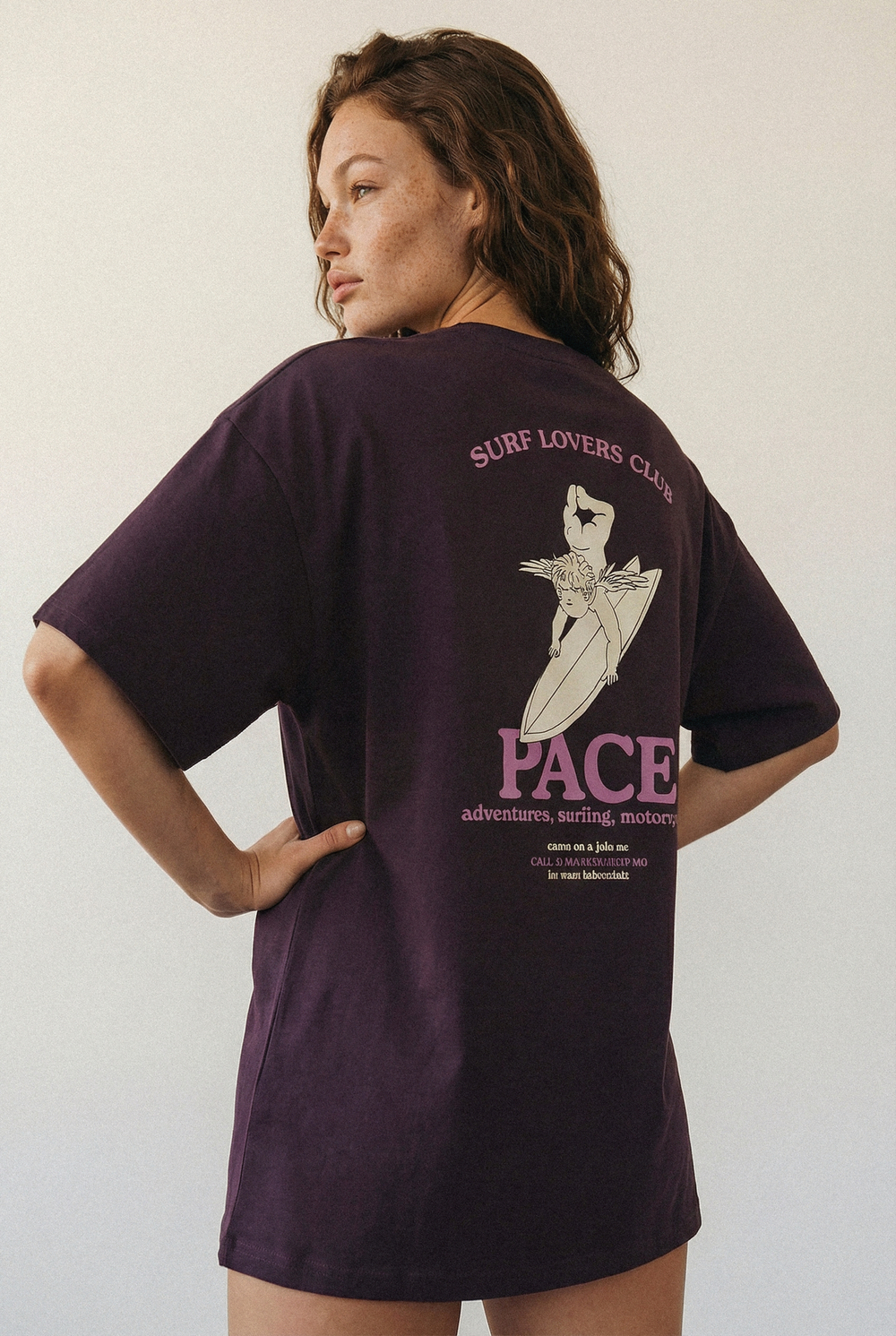 Футболка Клуб Любителей Сёрфинга, графит