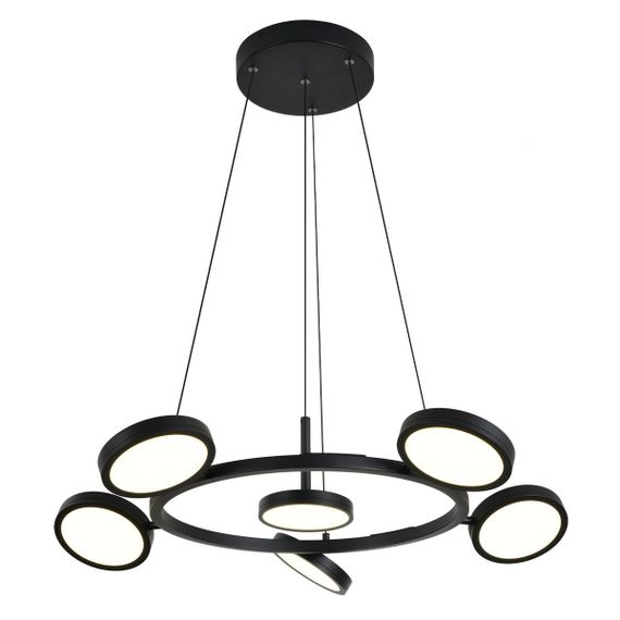 Подвесная светодиодная люстра Crystal Lux CLT 027C6 D700 BL