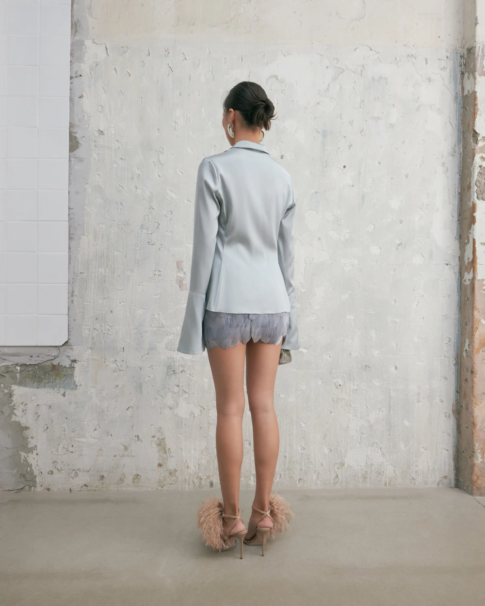 Юбка из перьев Slay Mini