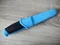 Нож Morakniv Companion Blue, нержавеющая сталь, цвет голубой 12159