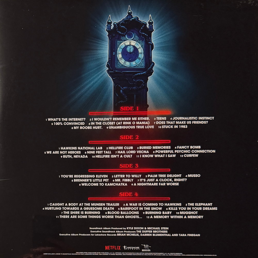 Виниловая пластинка Stranger Things 4 - Volume One 2LP