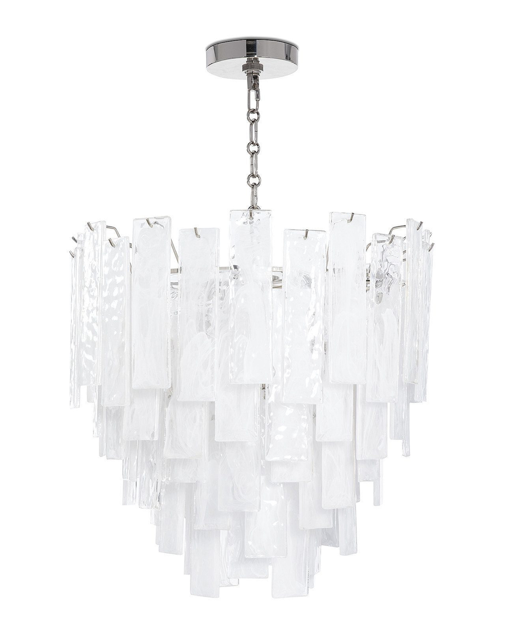 Серебряная люстра “Рейнар”