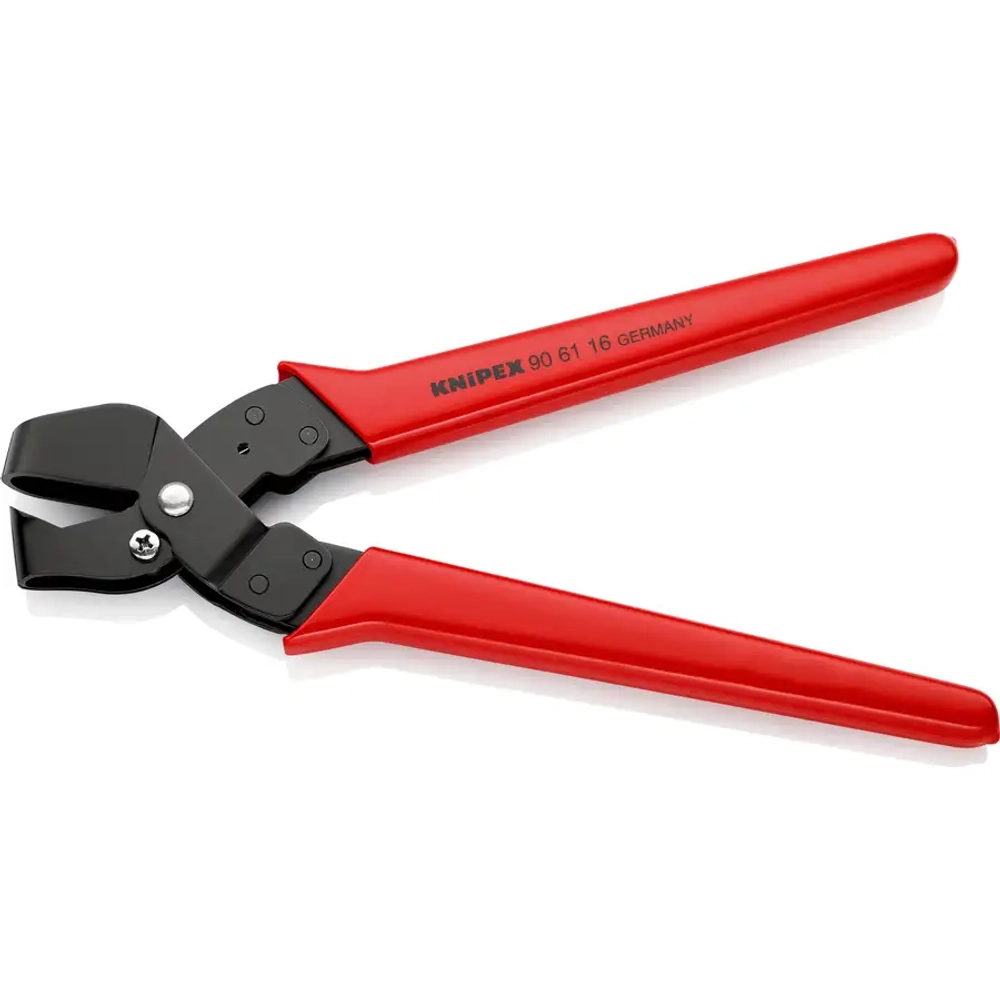 Клещи высечные для пластмассовых коробов чернёные 250 мм Knipex 90 61 16
