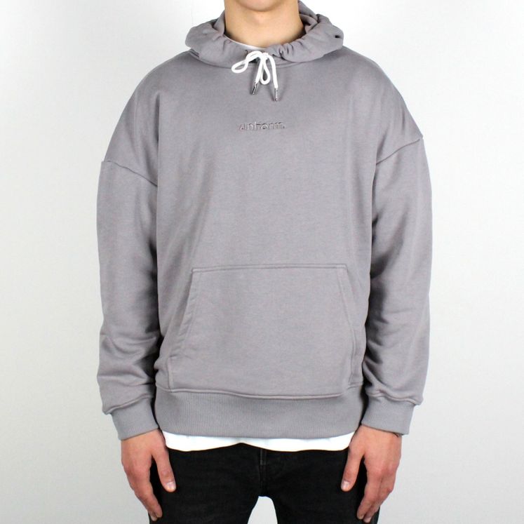 Худи UNIFORM Relaxed, серый светлый