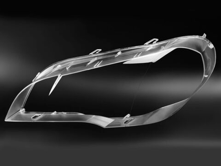 Стекло для фары BMW X5 E70 (2006-2013) левое (L), 1шт