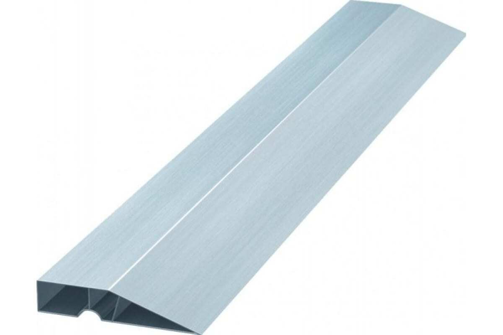 ПРАВИЛО АЛЮМИНИЕВОЕ ТРАПЕЦИЯ 2 РЕБРА ЖЕСТКОСТИ L-3.0M 89605