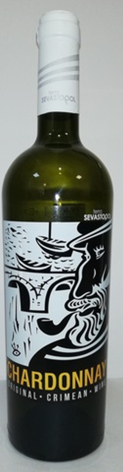 Вино столовое сухое белое "Шардоне ТЕРРАСЕВАСТОПОЛЬ"