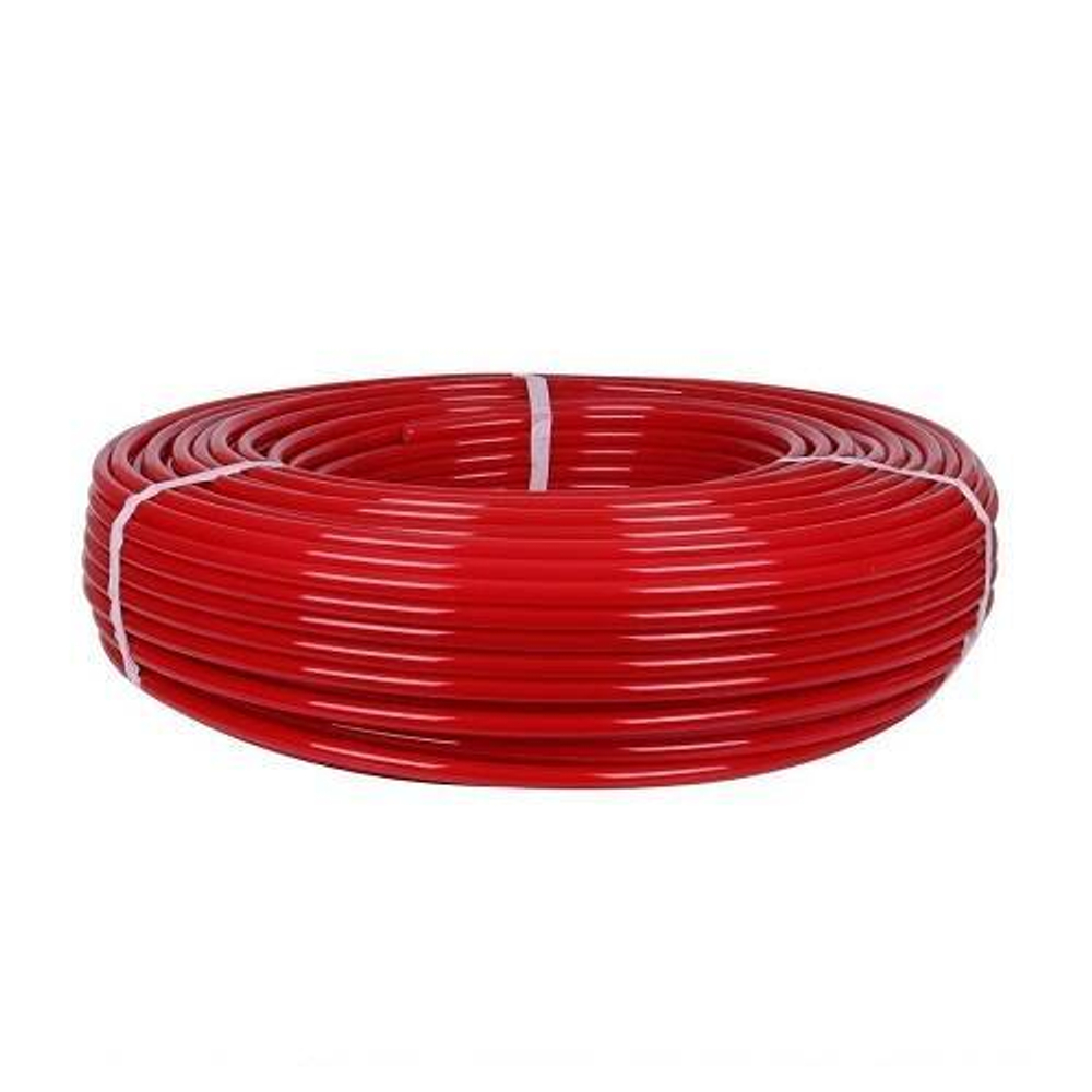 Труба из сшитого полиэтилена STOUT - 20x2.0 (PE-Xa/EVOH, PN8, Tmax 95°C, бухта 500 м, цвет красный)