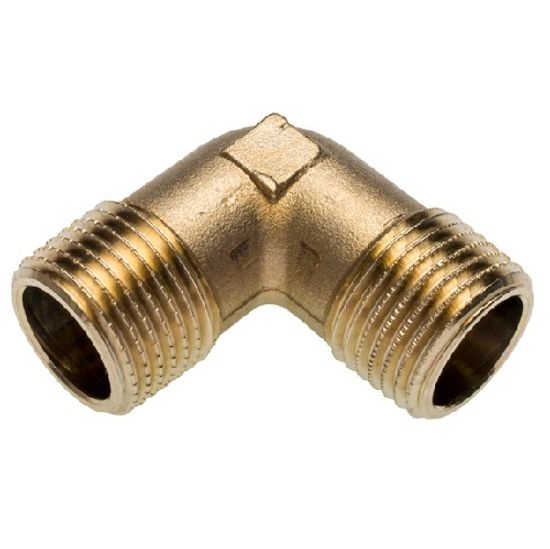 Угольник 90° Sanha PURAFIT 3/4" НР бронзовый с наружной резьбой, серия 3091 (1309134)