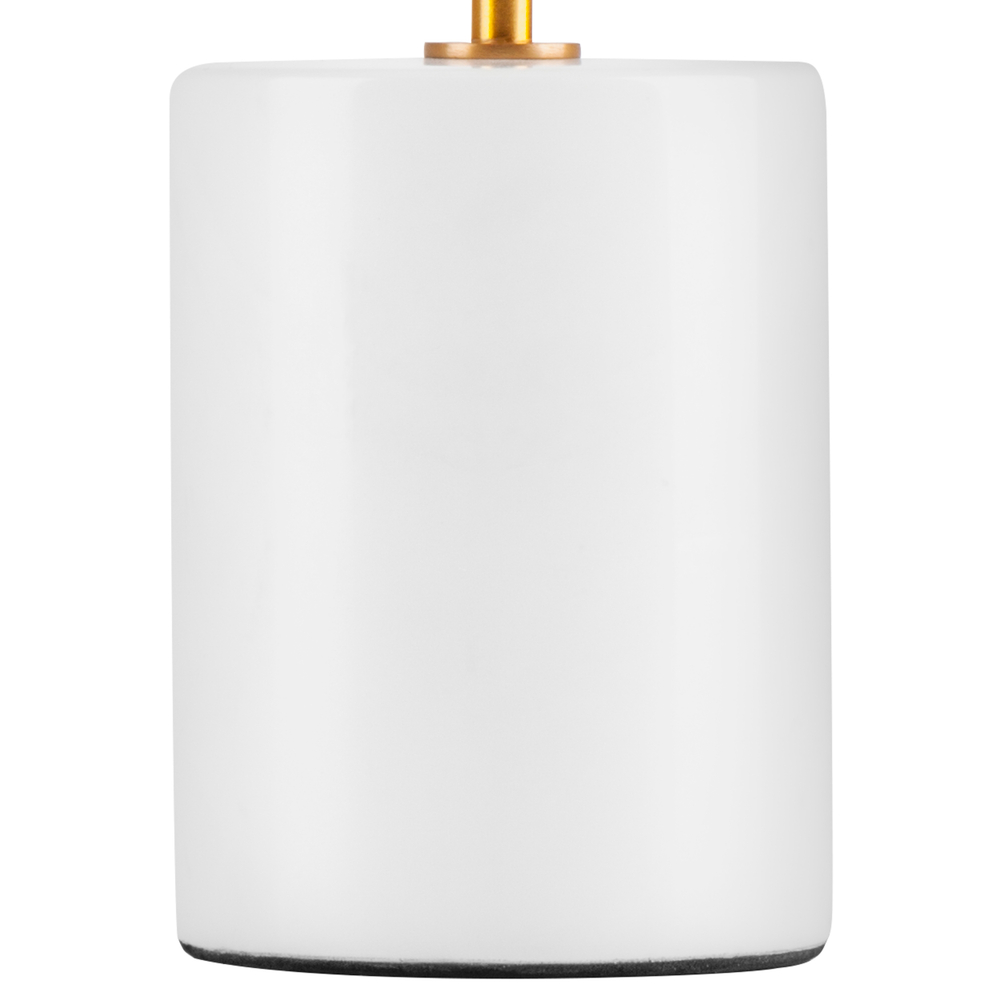 801916 Настольная лампа MARMARA LED 4W 400LM ЗОЛОТО/БЕЛЫЙ/МРАМОР 3000K