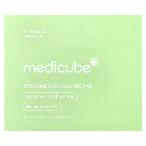 Medicube, Exosome Cica Calming Pad, 100 подушечек, 150 мл (5,07 жидк. Унции)