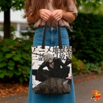 Сумка шоппер с принтом ATEEZ