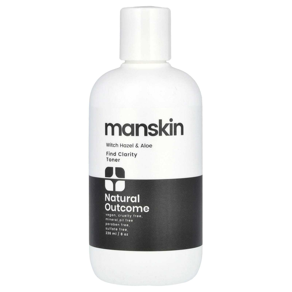 Natural Outcome, Manskin, тоник Find Clarity, 236 мл (8 унций)
