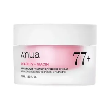 Anua Крем с ниацинамидом и экстрактом персика для выравнивания тона и микрорельефа кожи - Peach 77 Niacin Enriched Cream 50 мл
