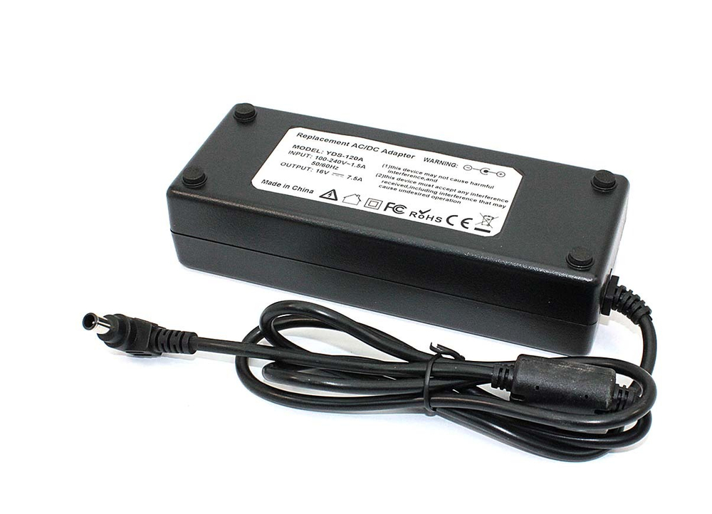 Блок питания (сетевой адаптер) для ноутбуков Sony 16V 7.5A 6.5x4.4mm OEM
